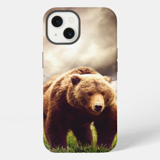 マウンテンベアー iPhoneケース (裏面)