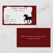 マウンテンホースのバナープロファイル 名刺 (正面/裏面)