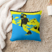 マウンテンボーディング – スノーボーダー クッション (ブランケット)