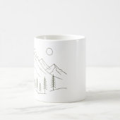 マウンテンマグ コーヒーマグカップ (中央)