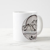 マウンテンマグ ジャンボコーヒーマグカップ (正面右)