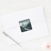 マウンテンマジックイニシャル スクエアシール (封筒)