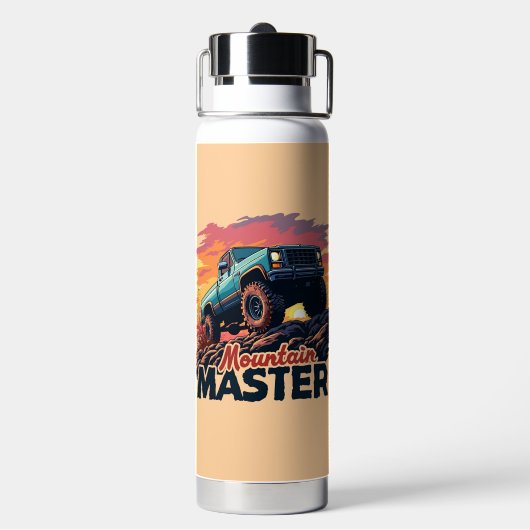 マウンテンマスター オフロード デザイン ウォーターボトル (背面)