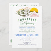 マウンテンマトリモンスロッピートレイルジョイントビーチウィークエンド 招待状 (正面/裏面)
