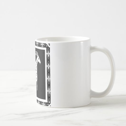 マウンテンママヤギwithベビー コーヒーマグカップ (右)