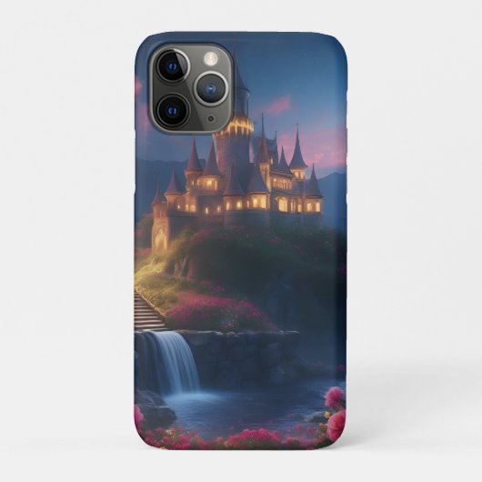 マウンテンミッドナイトキャッスルフォー Case-Mate iPhoneケース (裏)