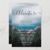 マウンテンミーツ結婚海のリハーサル 招待状 (正面/裏面)