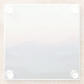 マウンテンムーンライズ ガラスコースター (裏面)