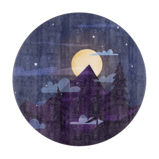 マウンテンムーンライト カッティングボード (正面)