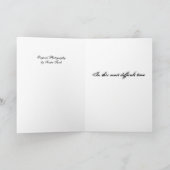 マウンテンムーン;悔やみや弔慰 カード (内部)