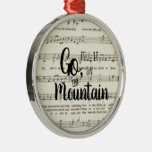 マウンテンメタルオーナメントで教えに行く メタルオーナメント (右)