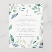 マウンテンメドウゲスト情報カード エンクロージャーカード (正面)