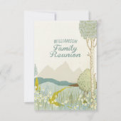 マウンテンメドーファミリー再会 招待状 (正面)