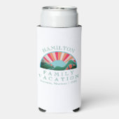 マウンテンモダンアウトドアファミリーバケーション スリム缶クーラー (Seltzer裏面)