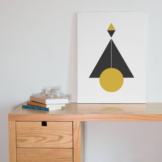 マウンテンモダンアート キャンバスプリント