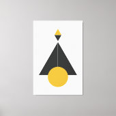 マウンテンモダンアート キャンバスプリント (正面)