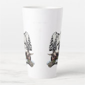 マウンテンヤギ狩りアドベンチャーコーヒーマグ カフェラテマグ (正面)