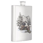 マウンテンヤギ狩りアドベンチャーフラスコ フラスク (右)