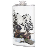 マウンテンヤギ狩りアドベンチャーフラスコ フラスク (左)