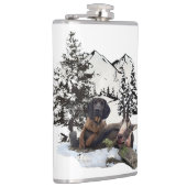 マウンテンヤギ狩りアドベンチャーフラスコ フラスク (右)