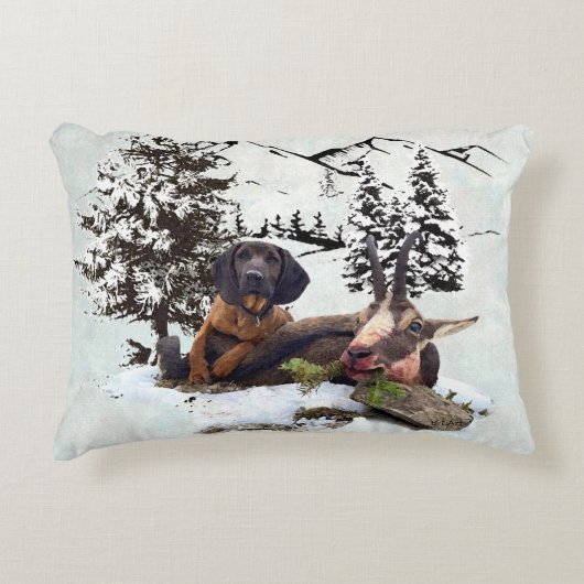 マウンテンヤギ狩り冒険 アクセントクッション (正面)