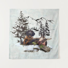 マウンテンヤギ狩り冒険 タペストリー