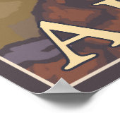 マウンテンヤギ – アラスカ,アンカレッジ ポスター (角)