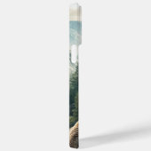 マウンテンライオンの水彩画 iPhone / iPad カバー (裏面 / 右)