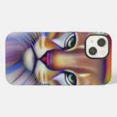 マウンテンライオンアート iPhoneケース (裏面横)