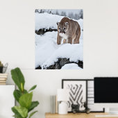 マウンテンライオンオンオン狩り ポスター (ホームオフィス)