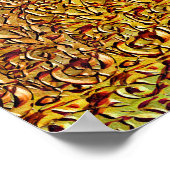 マウンテンライオンヒドゥン3Dプリント ポスター (角)