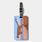 マウンテンライオン ラゲッジタグ (正面縦)