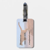 マウンテンライオン ラゲッジタグ (裏面縦)