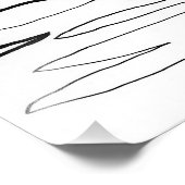 マウンテンラインスケッチプリント フォトプリント            (角)