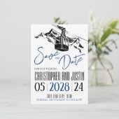 マウンテンラブネイビーブルー セーブザデート (スタンド正面)