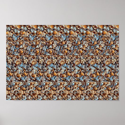 マウンテンラム – 非表示3Dプリント ポスター (正面)