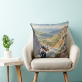 マウンテンランドスケープの鮮やかハイスピードアドベンチャー クッション (椅子)