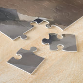 マウンテンランドスケープの鮮やかハイスピードアドベンチャー ジグソーパズル (側面)