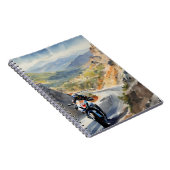 マウンテンランドスケープの鮮やかハイスピードアドベンチャー ノートブック (右側)