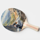 マウンテンランドスケープの鮮やかハイスピードアドベンチャー 卓球ラケット (横)