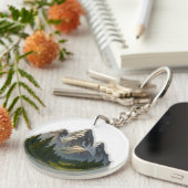 マウンテンランドスケープデザイン キーホルダー (正面右)