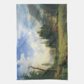 マウンテンランドスケープバイアルバートビエルシュタット キッチンタオル (縦)