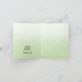 マウンテンランドスケープ聖書バストセージ ノートカード (内部)