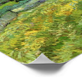 マウンテンランドスケープ，ヴァンゴッホファインアート ポスター (角)