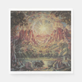 マウンテンランドスケープ(Konstantin Bogaevsky) スタンダードランチョンナプキン
