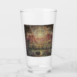 マウンテンランドスケープ(Konstantin Bogaevsky) タンブラーグラス