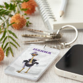 マウンテンランニングズオストリッチ キーホルダー (正面右)