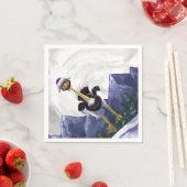 マウンテンランニングズオストリッチ スタンダードカクテルナプキン (インサイチュ)