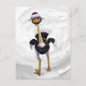 マウンテンランニングズオストリッチ ポストカード (正面)