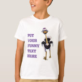 マウンテンランニングズオストリッチ Tシャツ (正面)